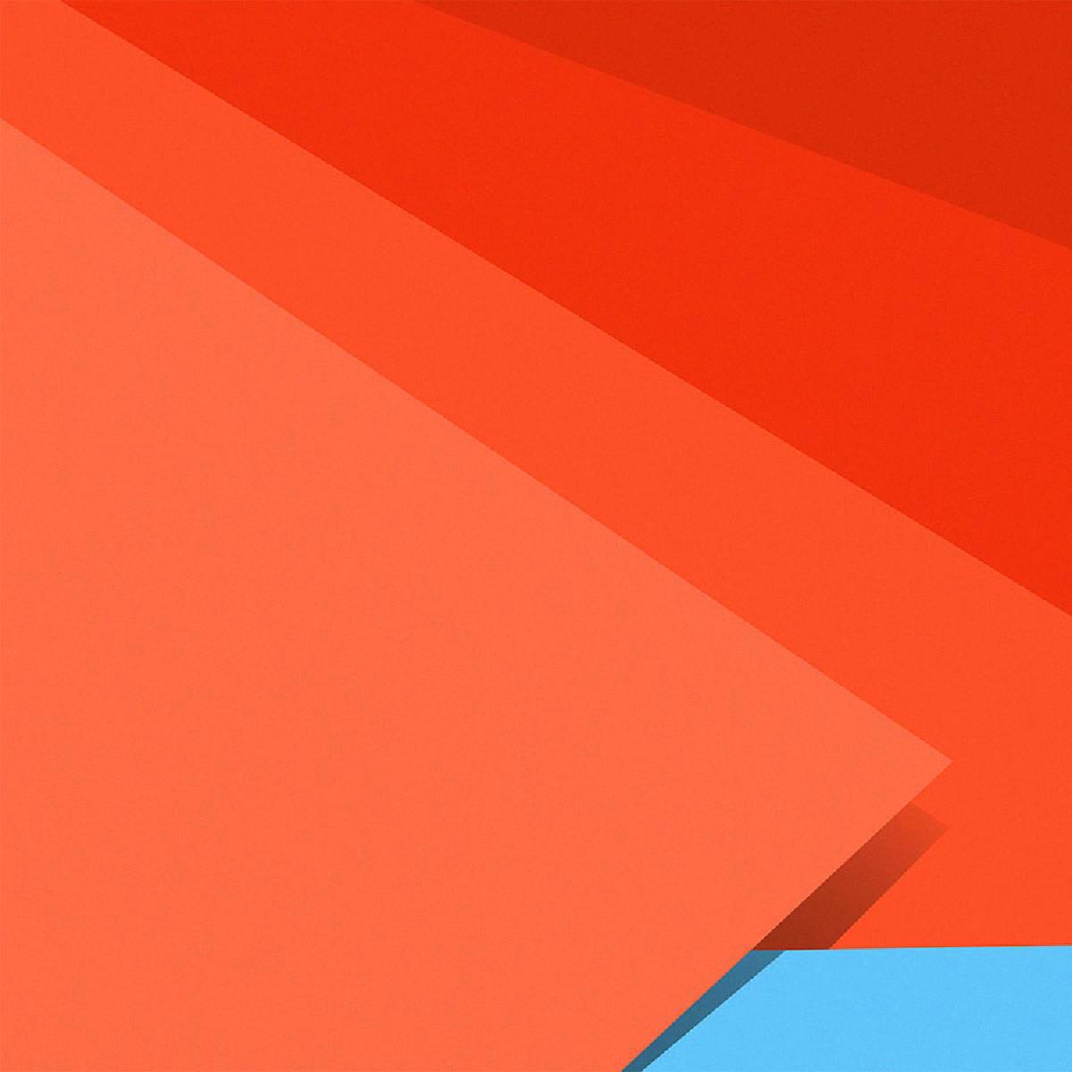 Waves of shaded color, interrupted at regular intervals by hard edges