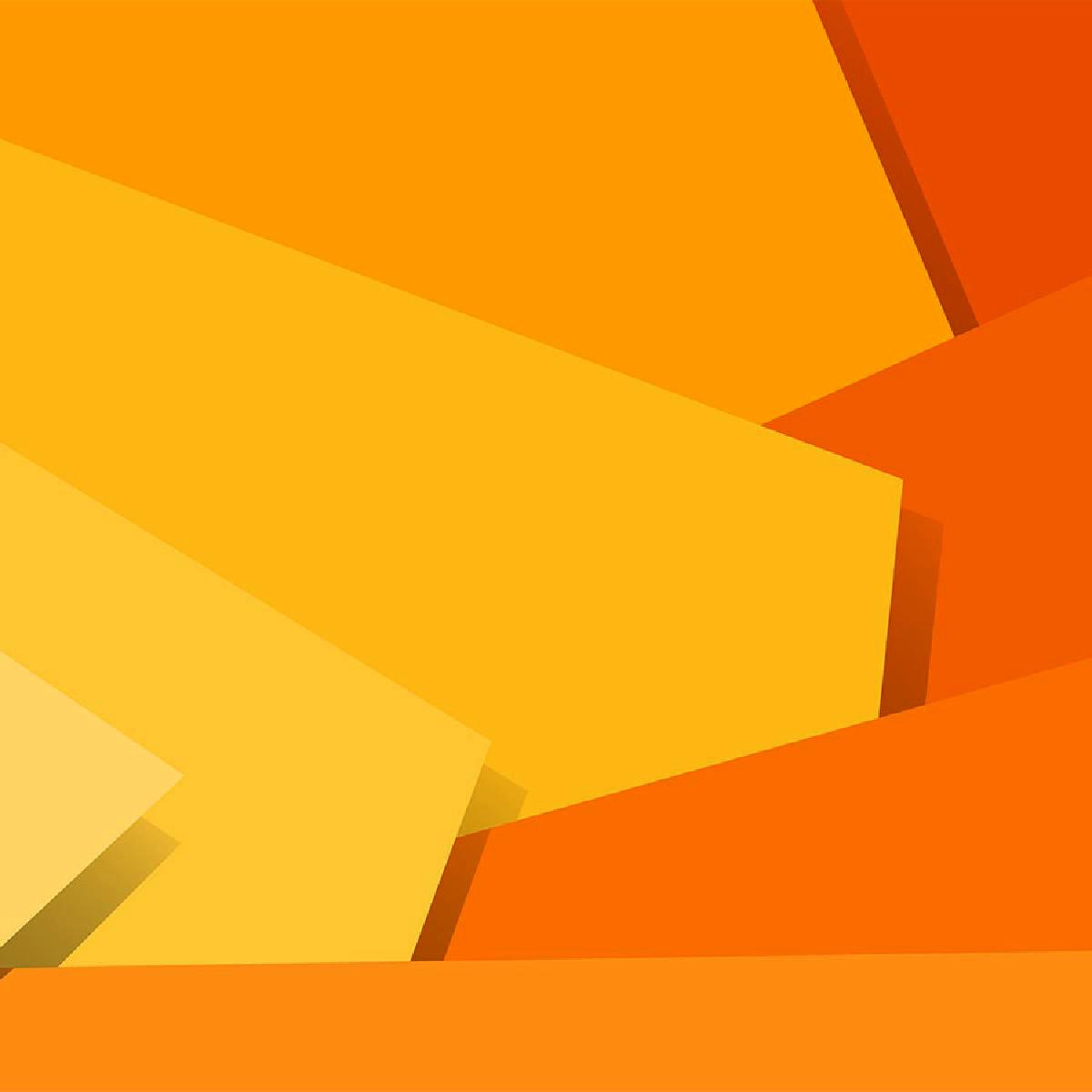 Waves of shaded color, interrupted at regular intervals by hard edges