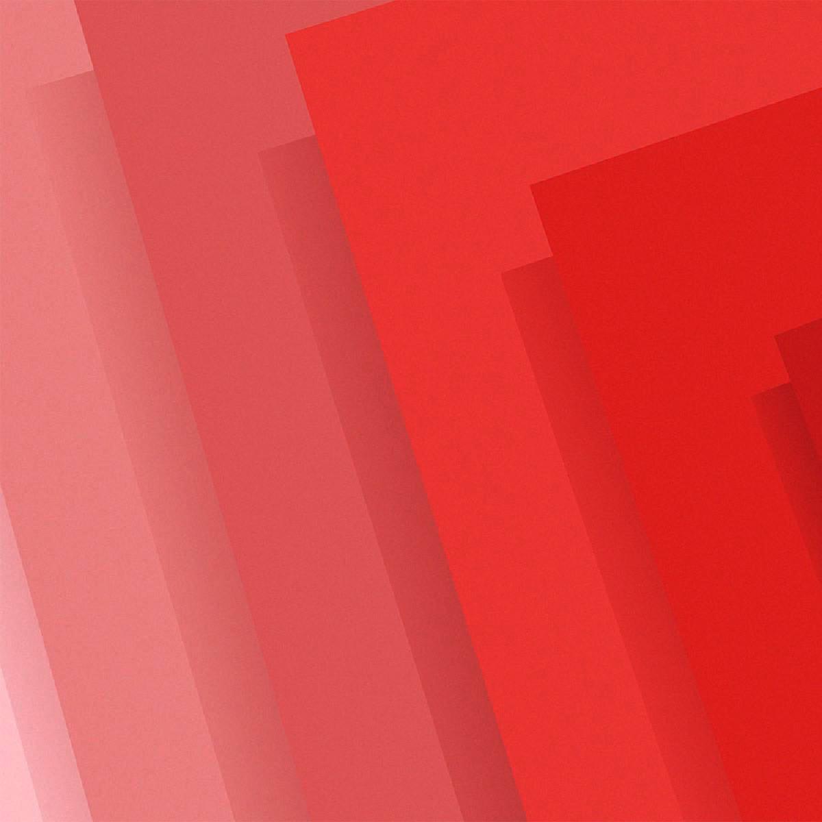 Waves of shaded color, interrupted at regular intervals by hard edges