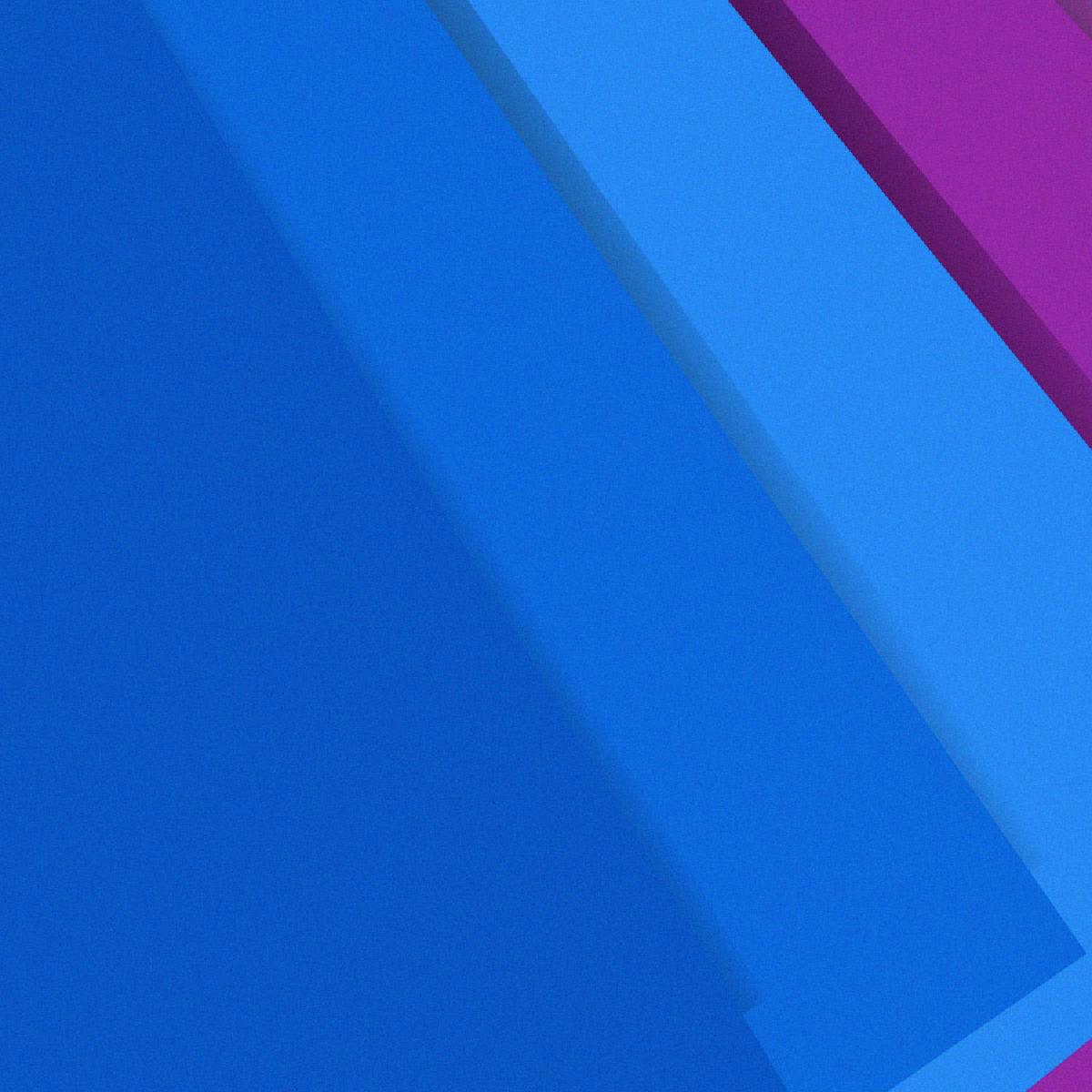 Waves of shaded color, interrupted at regular intervals by hard edges