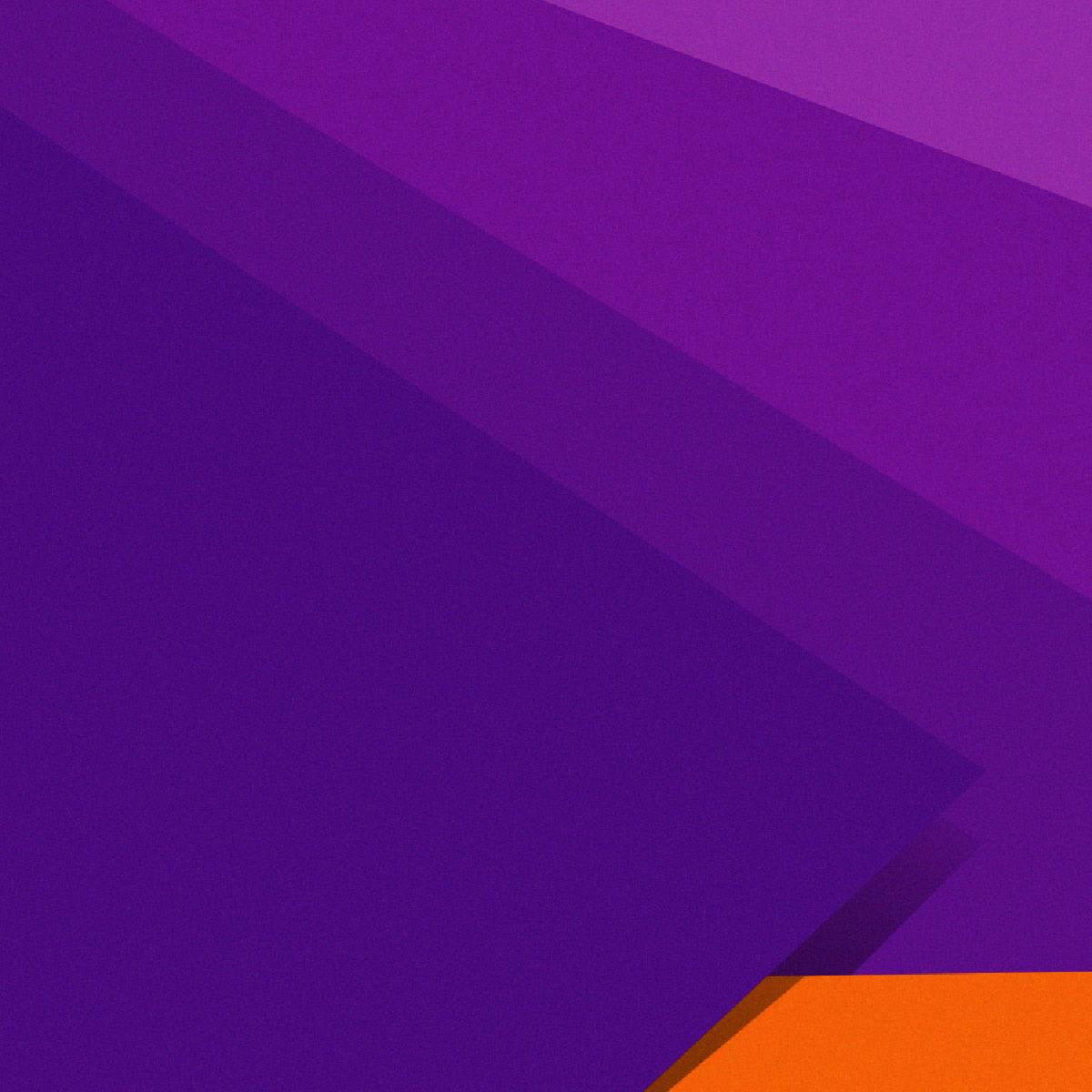 Waves of shaded color, interrupted at regular intervals by hard edges